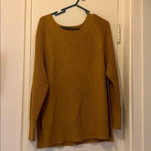 Cozy Mustard Sweater
